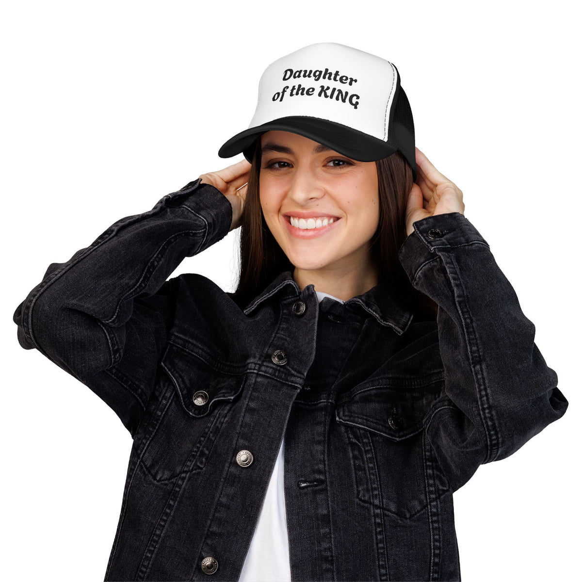“Daughter of the KING” Foam Trucker Hat