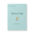 “Just me and God” Teal Softcover Journal
