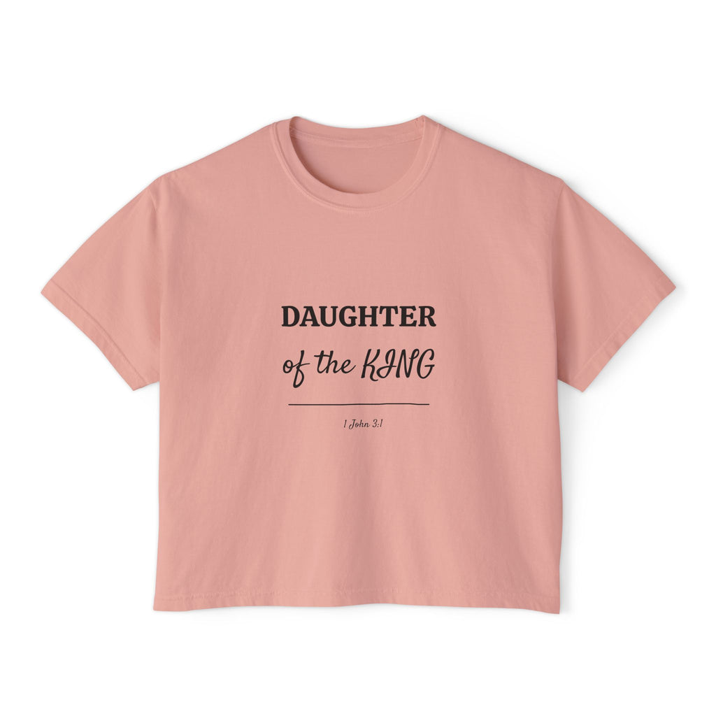 “Daughter of the King” Boxy Tee