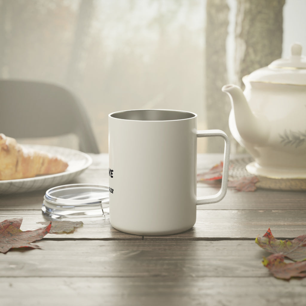 “Rest in Gods Love” 10oz Insulated Coffee Mug