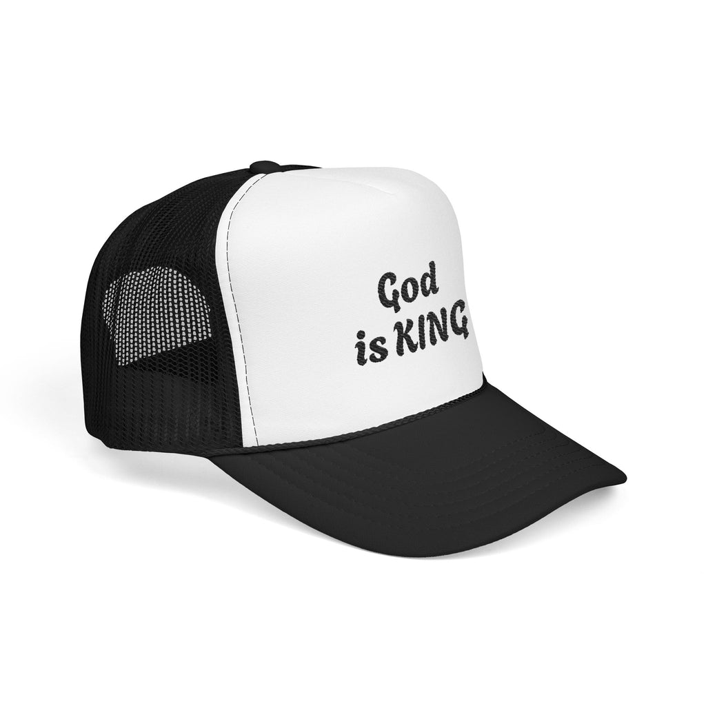 “God is King” Unisex Foam Trucker Hat