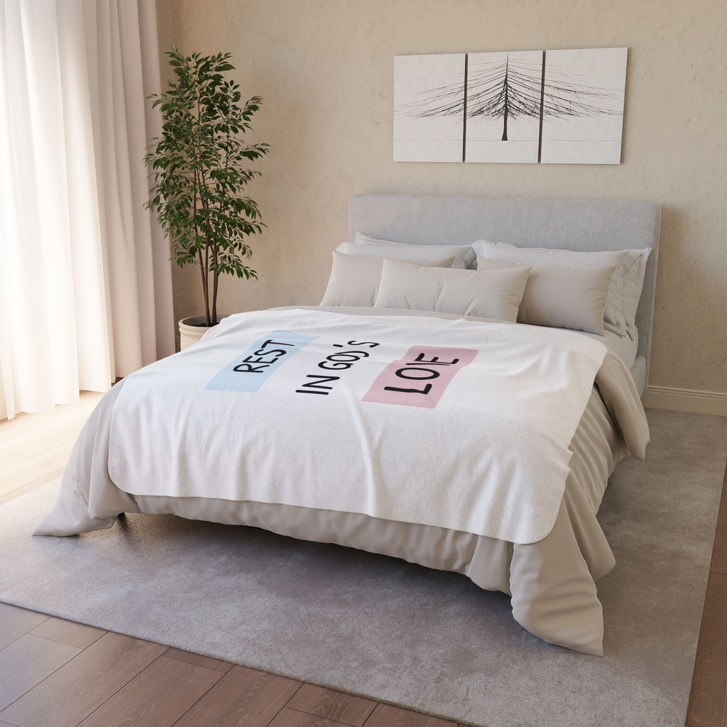 “Rest in God’s Love”| Soft Fleece Gift
