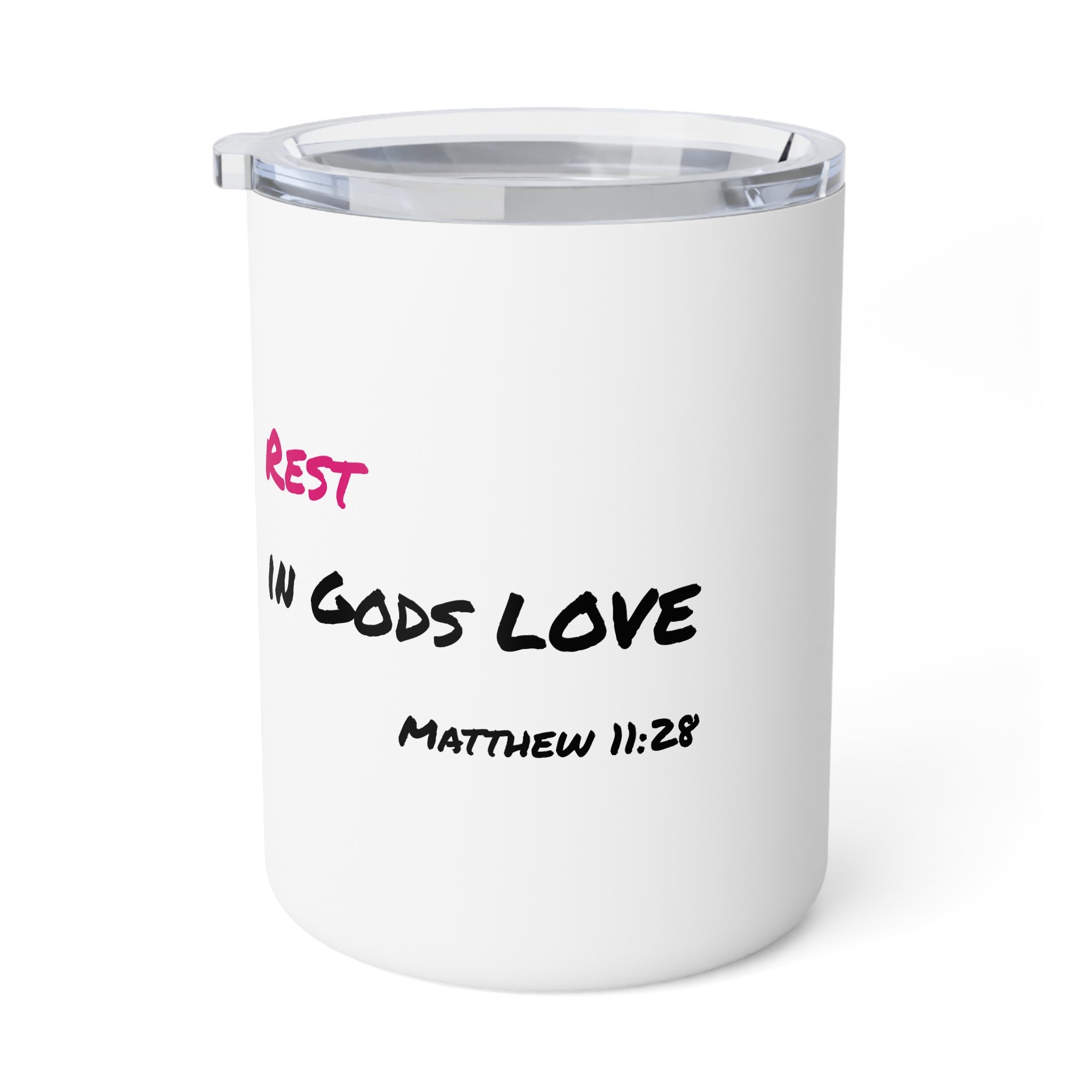 “Rest in Gods Love” 10oz Insulated Coffee Mug