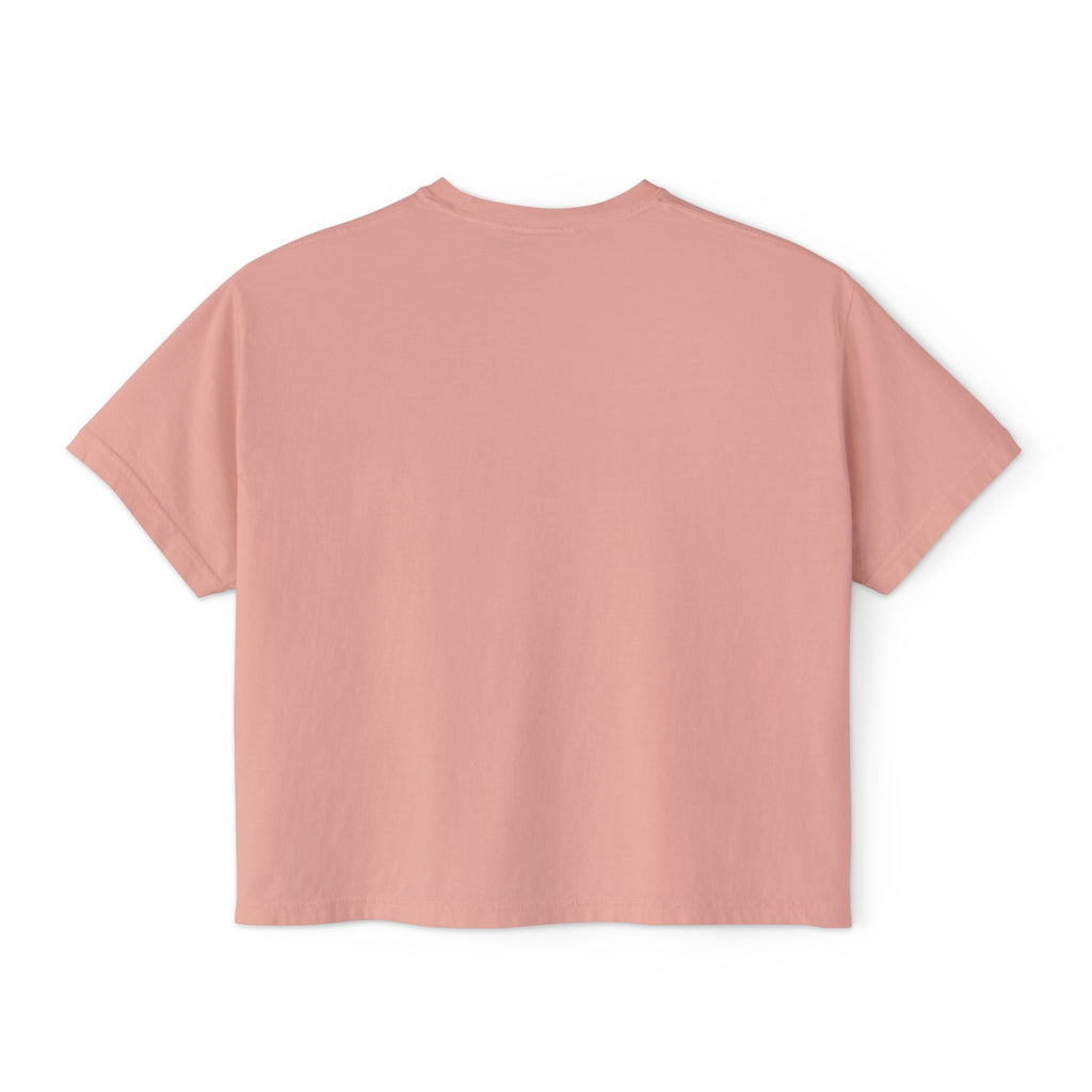 “Just on Heaven’s Schedule” Boxy Tee