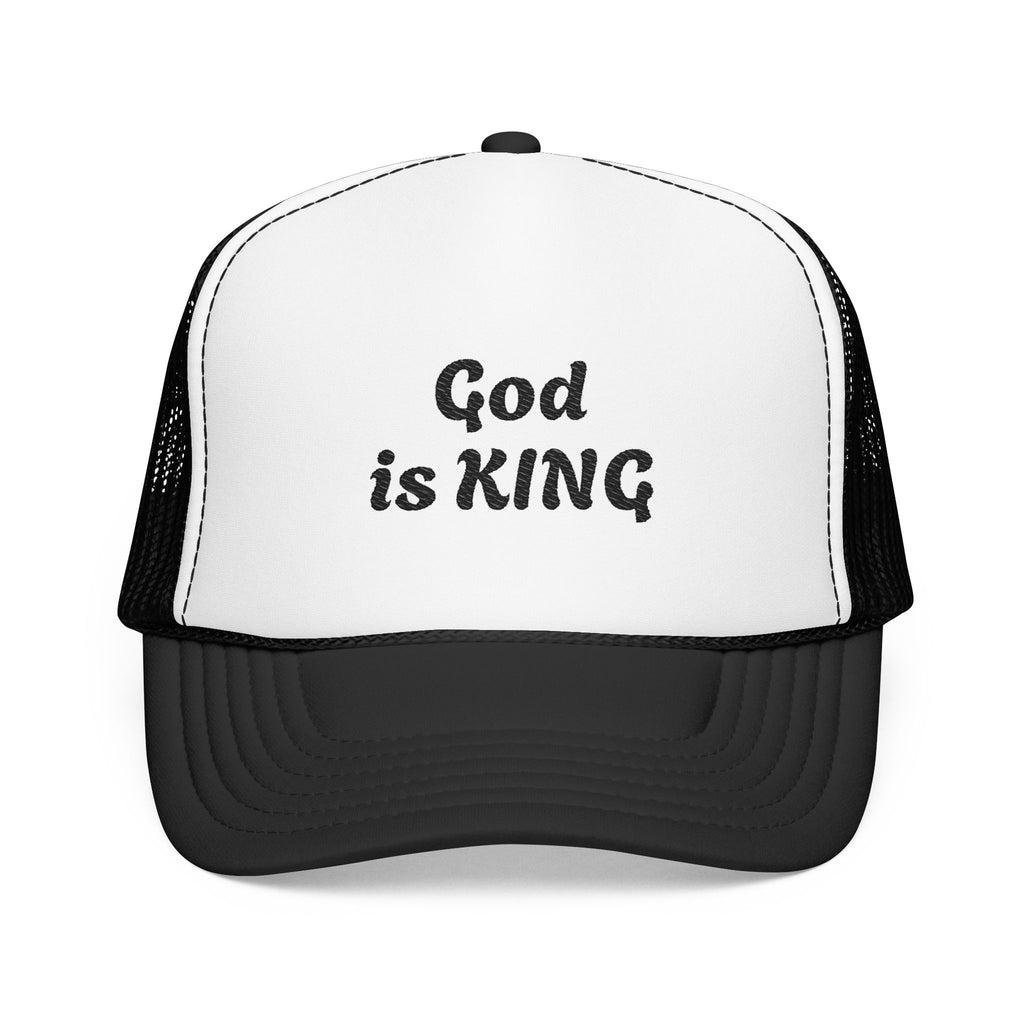 “God is King” Unisex Foam Trucker Hat